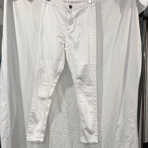 Cotton on high rise white jegging